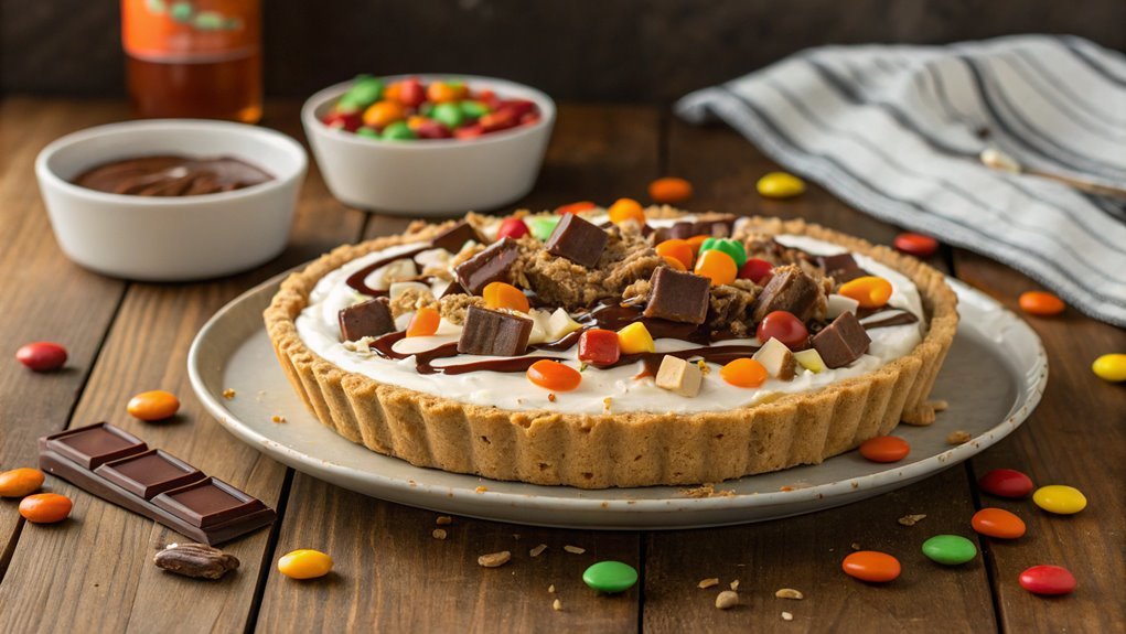 halloween candy bar dessert