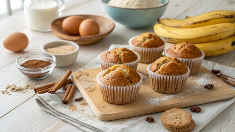 healthy banana muffin recipe