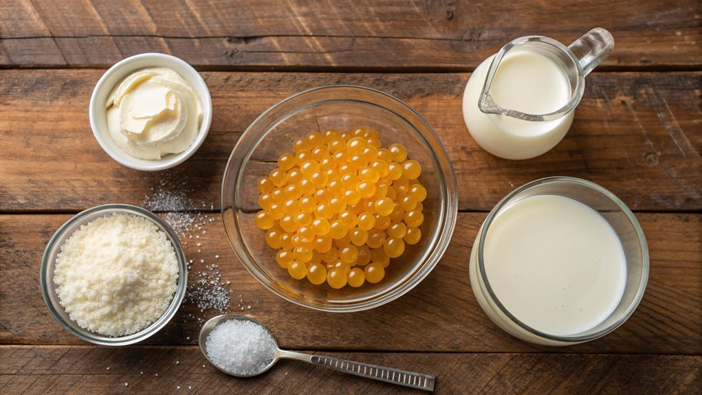 heat milk with sugar