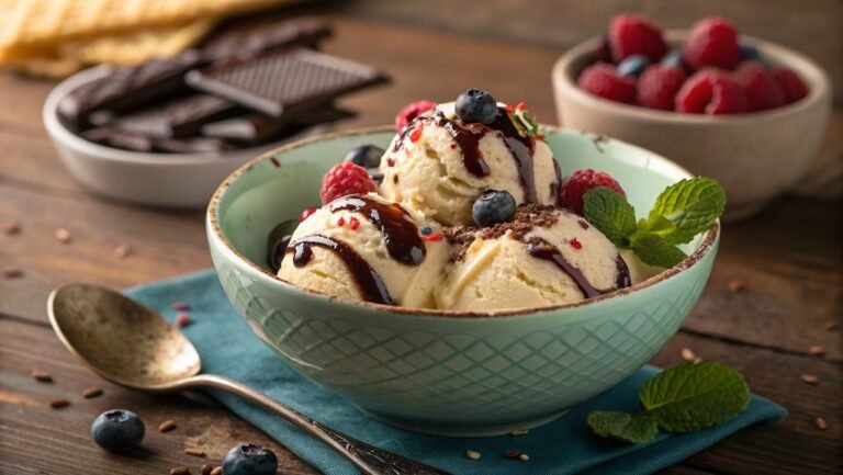 homemade ice cream without churn