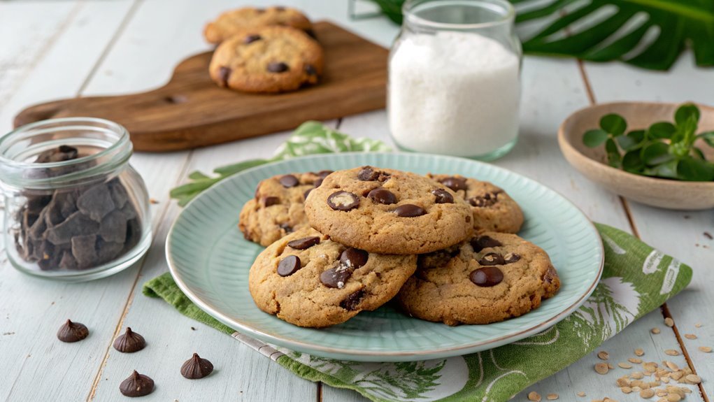 keto friendly chocolate chip cookies
