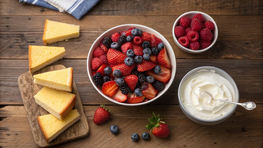 layer the sponge cake