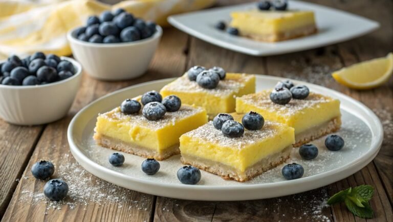 lemon blueberry dessert bars