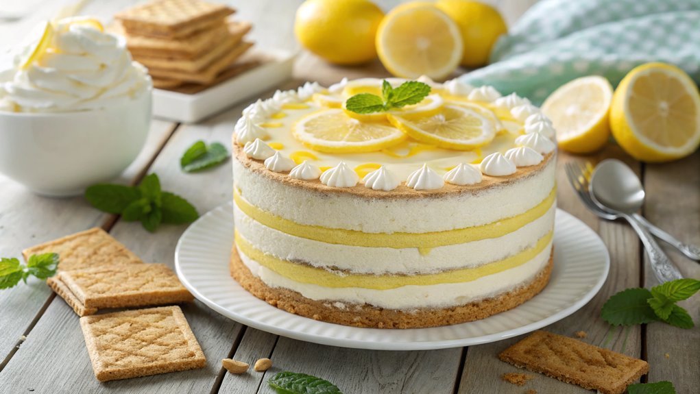 lemon zest topping added