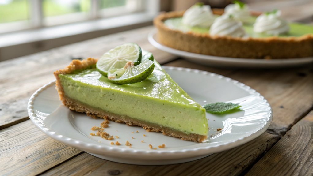low carb key lime pie