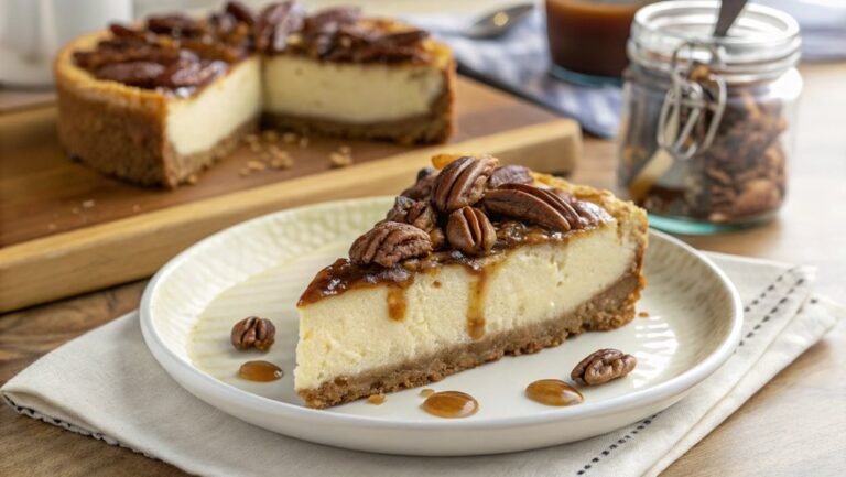 maple pecan cheesecake recipe