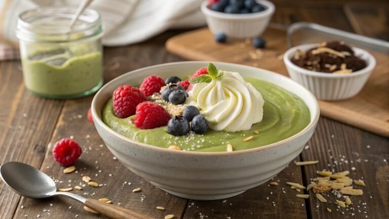 matcha green tea pudding