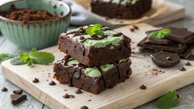 mint chocolate brownie recipe
