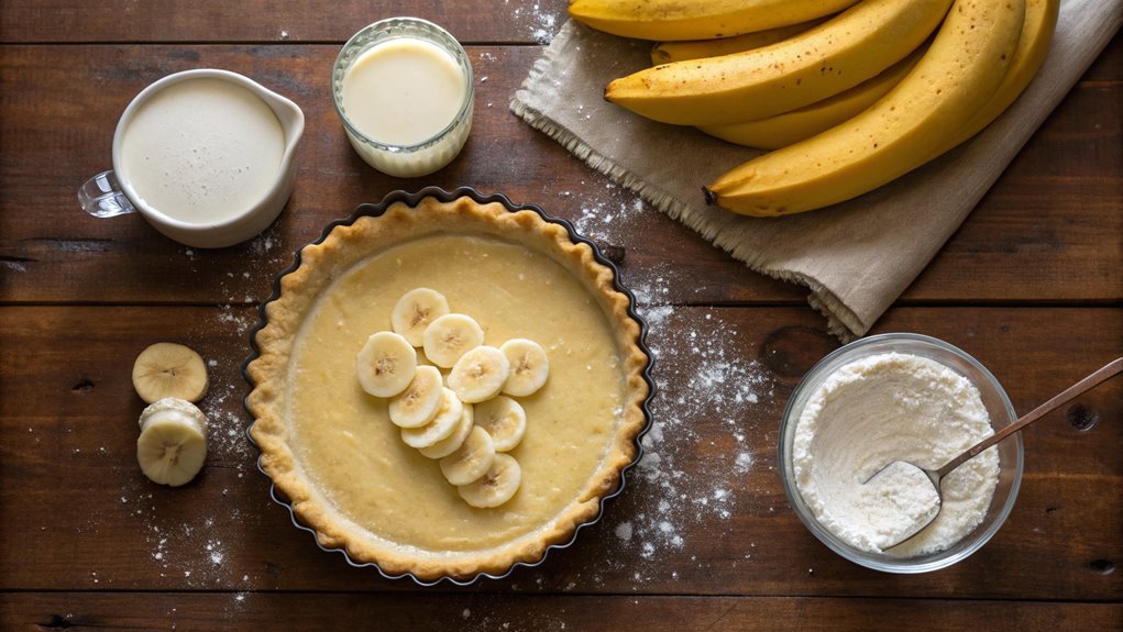 mix banana filling ingredients