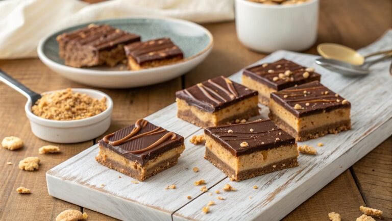 no bake chocolate peanut butter bars