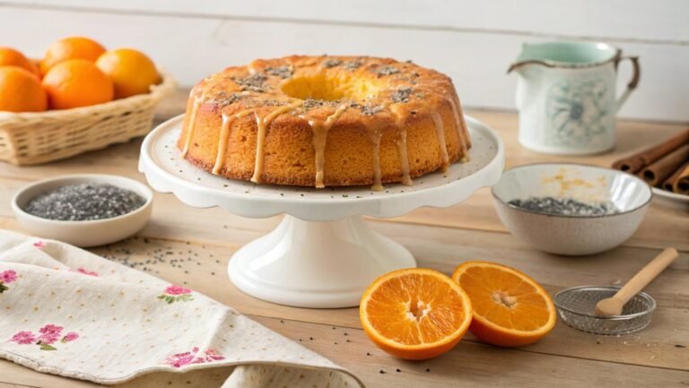 orange poppy seed cake