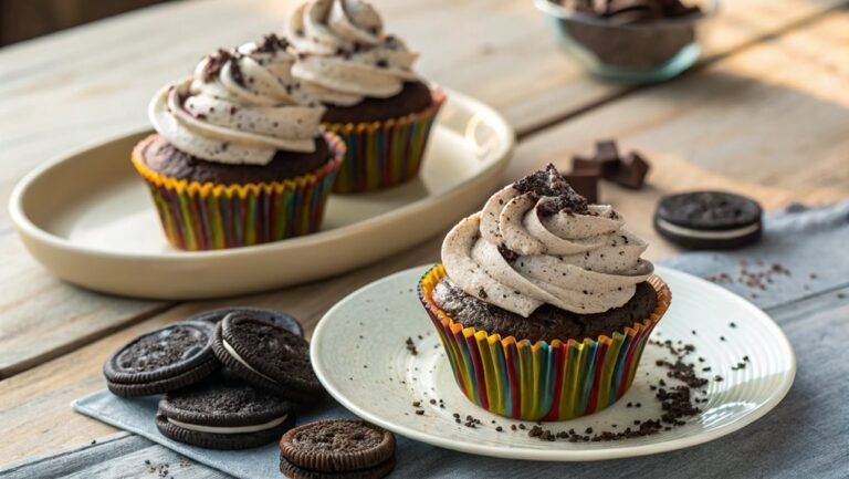 oreo flavored cupcake instructions