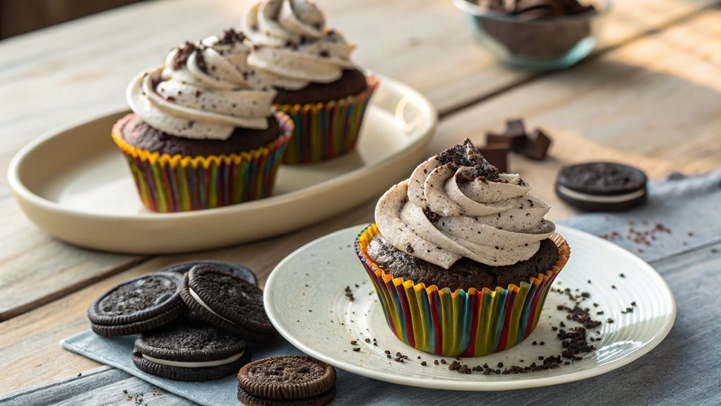 oreo flavored cupcake instructions