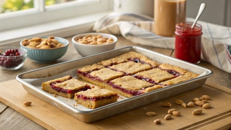 peanut butter jelly dessert