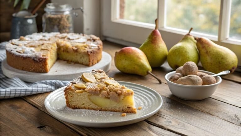 pear and ginger cake