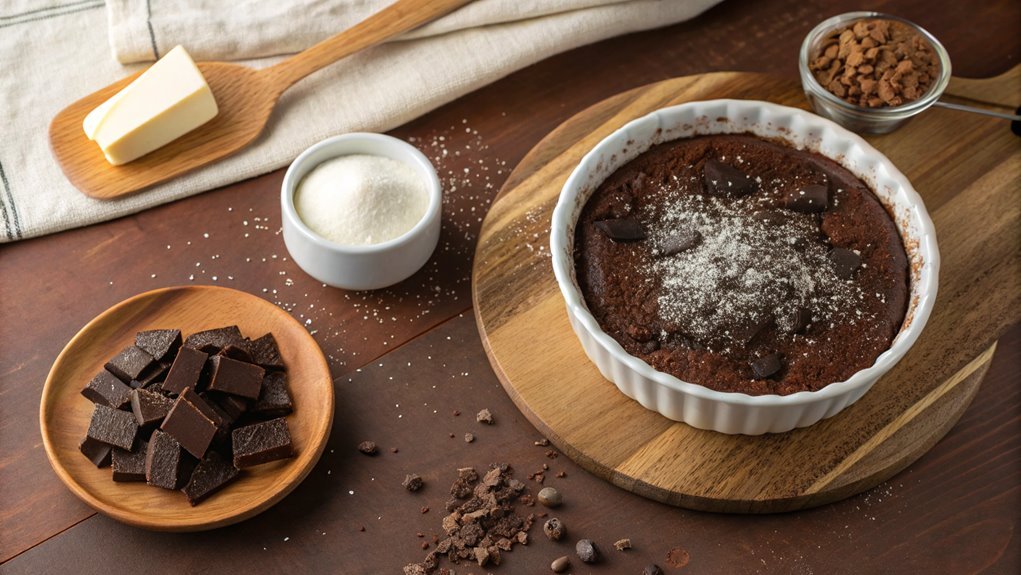 pour batter into pan