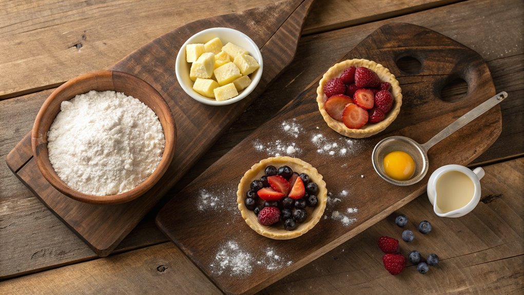 prepare filling mixture ingredients