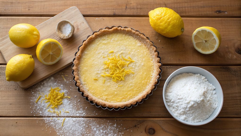 prepare lemon filling mixture