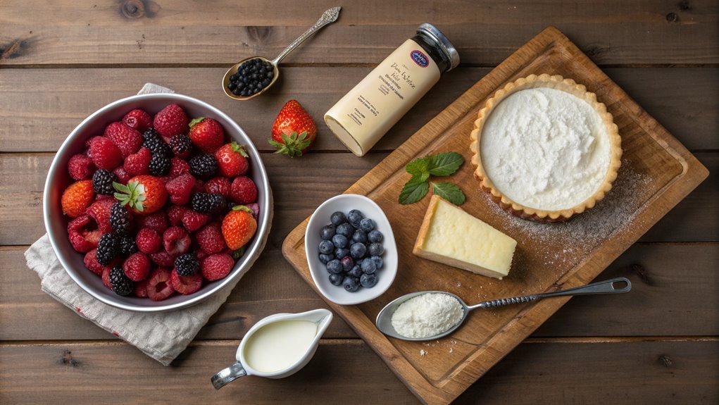 prepare tart crust carefully