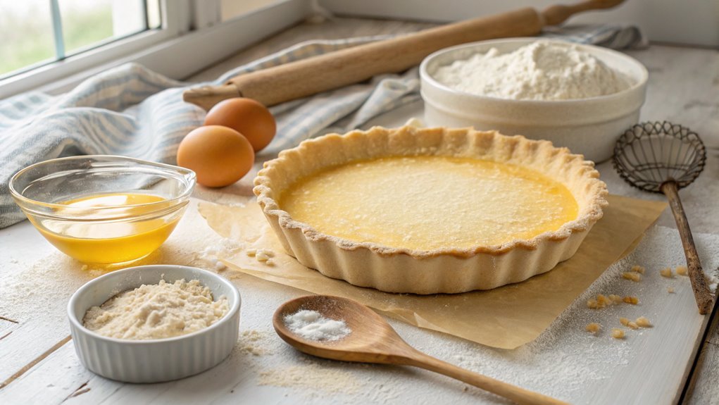 prepare tart crust ingredients