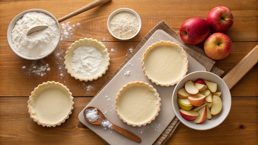 prepare the pie crust