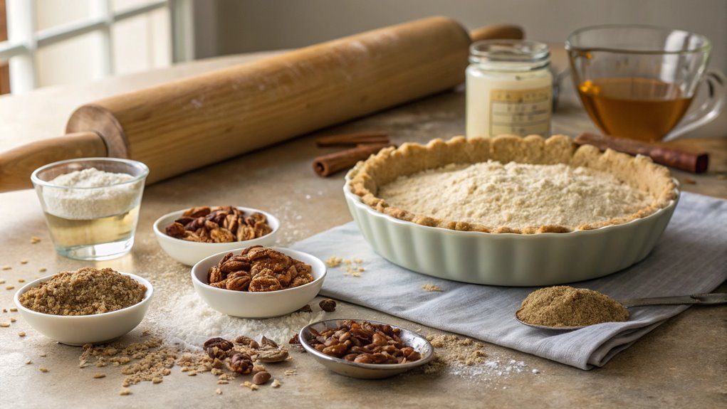 prepare the pie crust