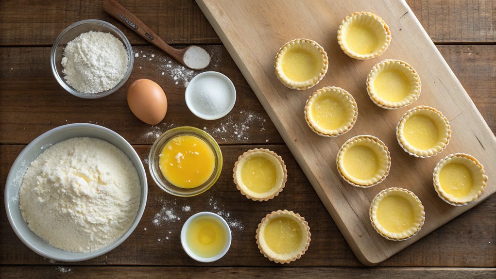 prepare the tart shell