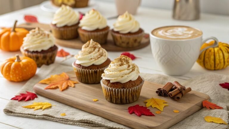 pumpkin spice cupcake recipe