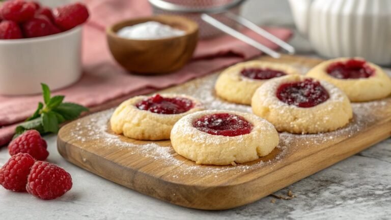 raspberry thumbprint cookie recipe