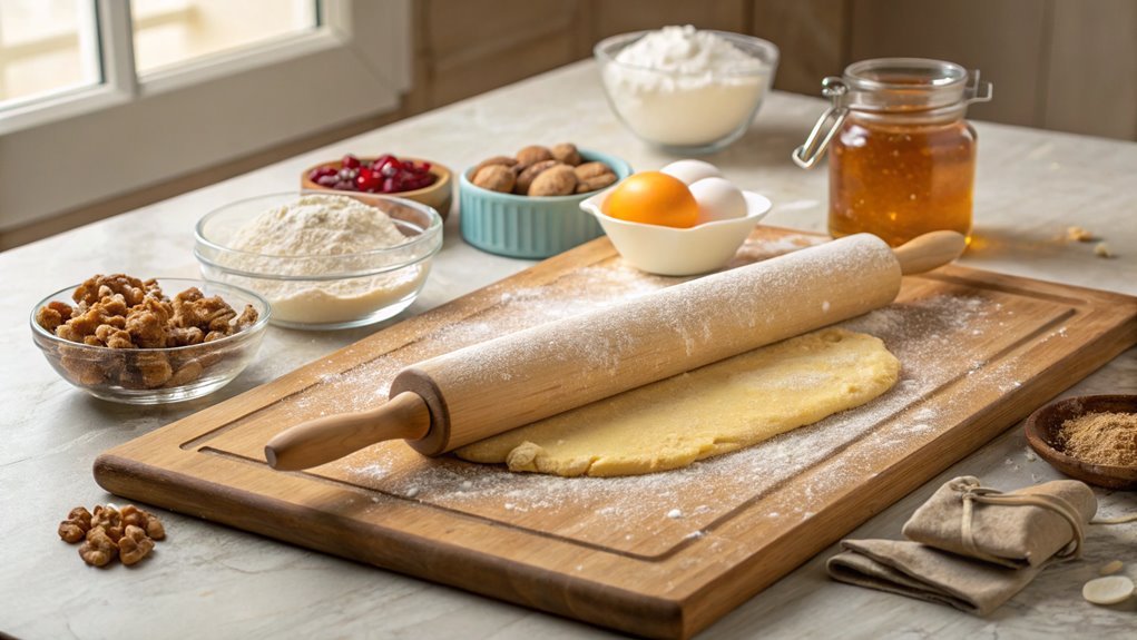 roll out the dough