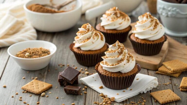 s mores flavored cupcake recipe