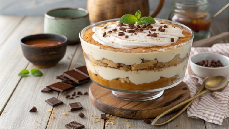 salted caramel dessert layers