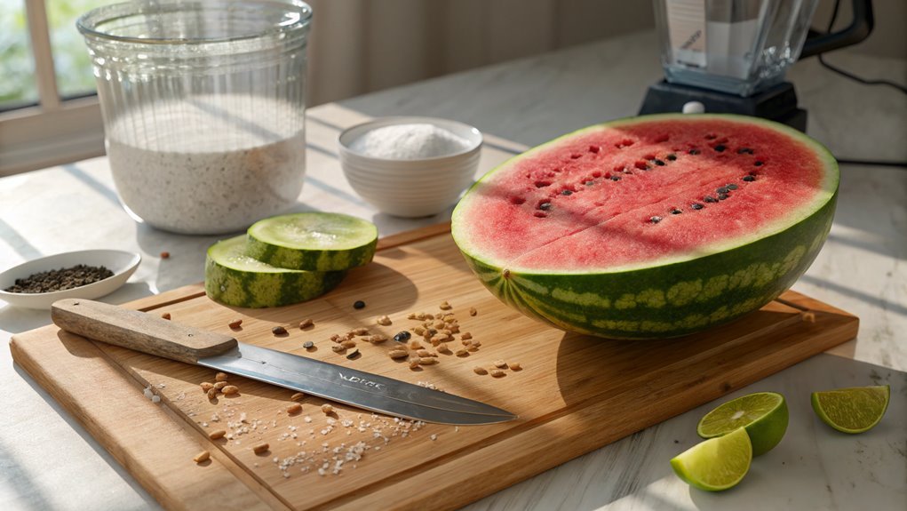 scrape food using fork