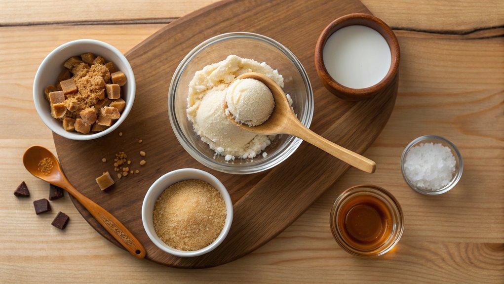 serve dessert with chocolate