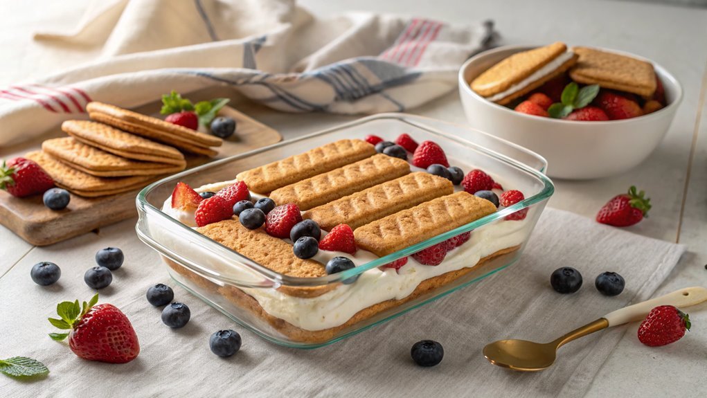serve with fresh berries