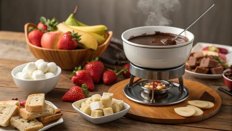 simple chocolate melting pot