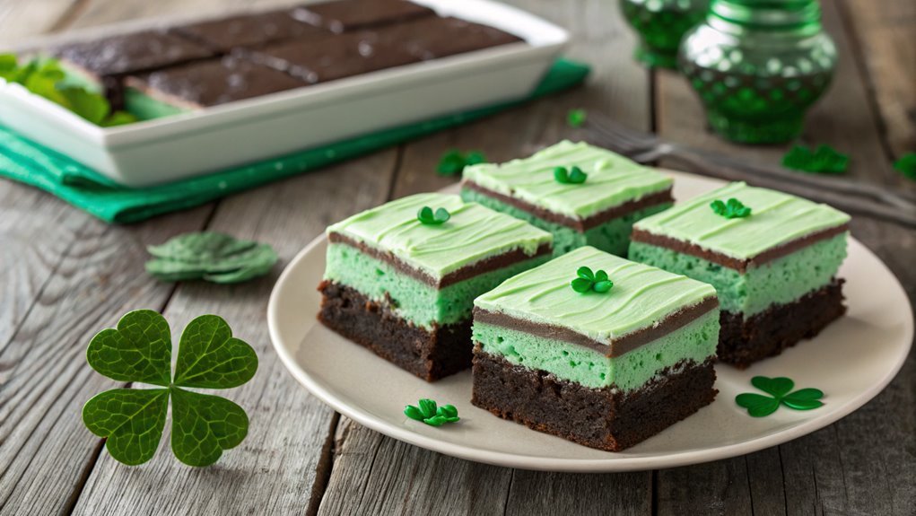 st patrick s day brownies recipe