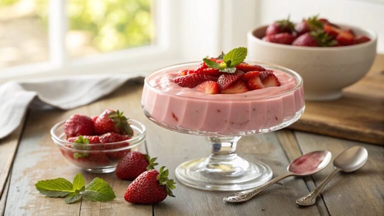 strawberry pudding preparation guide