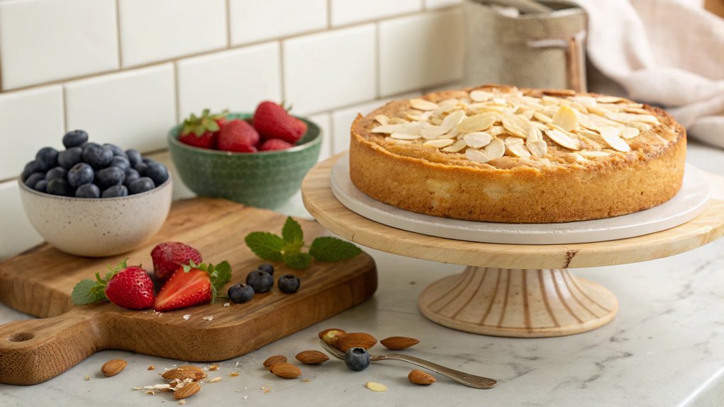 sugar free almond cake recipe