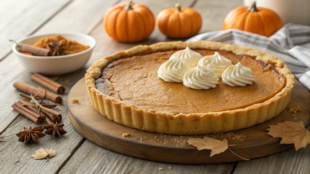 thanksgiving dessert pumpkin pie