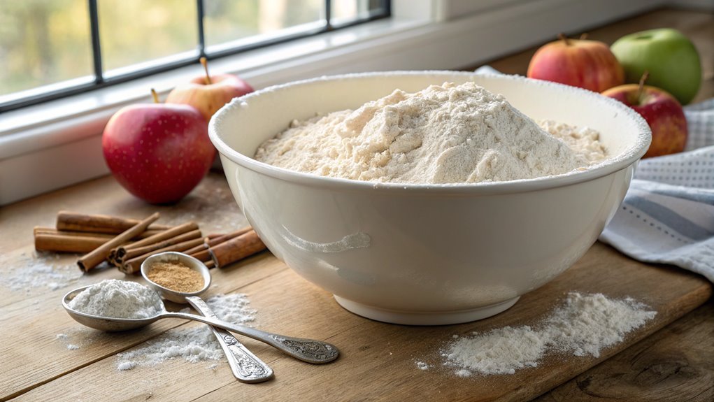 thoroughly combine dry ingredients