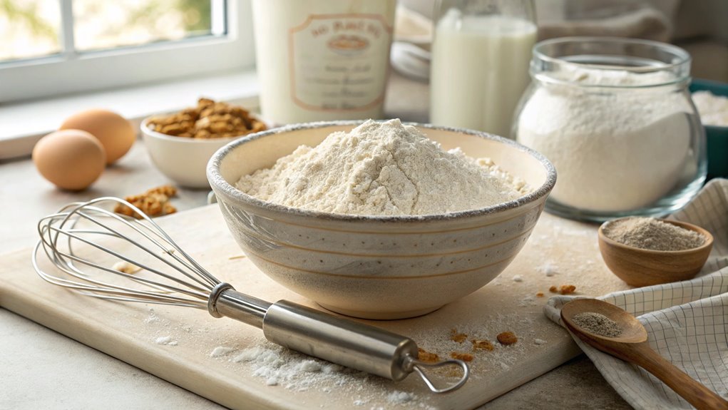 thoroughly mix dry ingredients