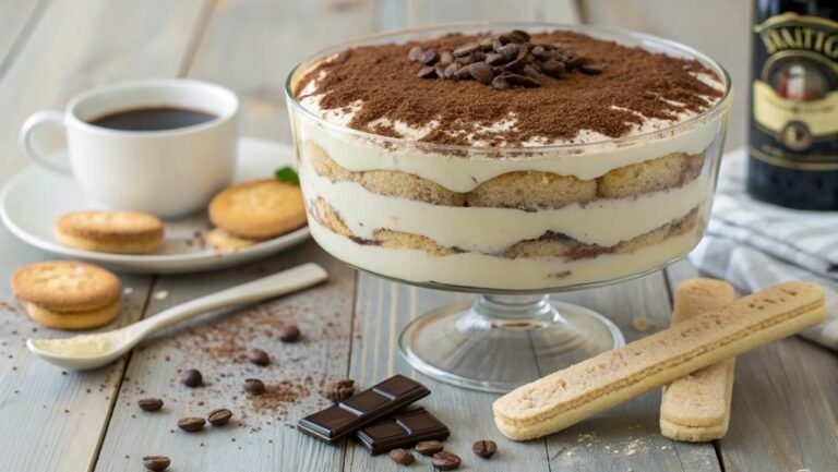tiramisu dessert layered recipe
