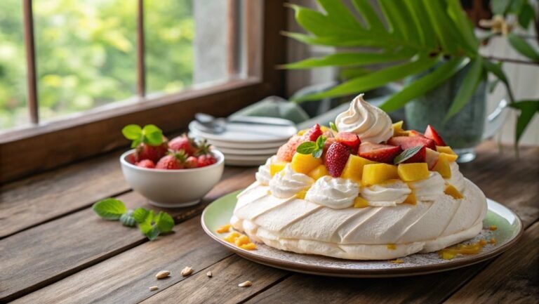tropical fruit dessert recipe
