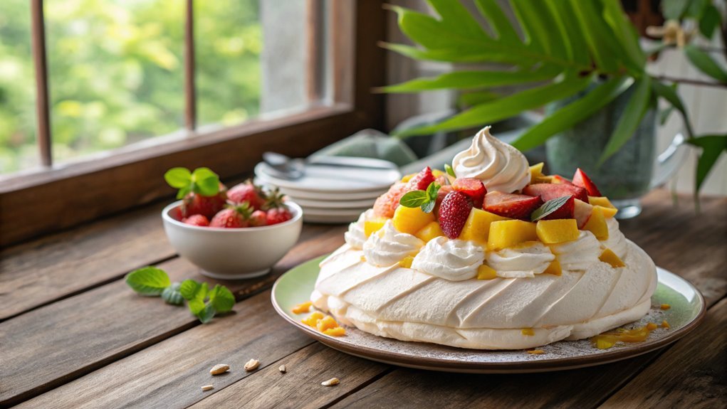 tropical fruit dessert recipe