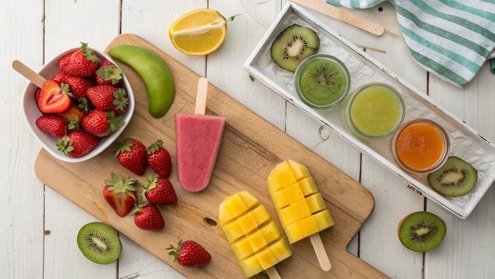 unmold and serve popsicles
