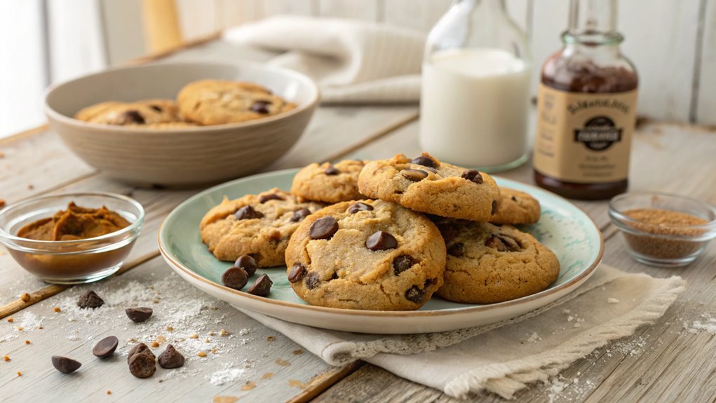 vegan chocolate chip cookies