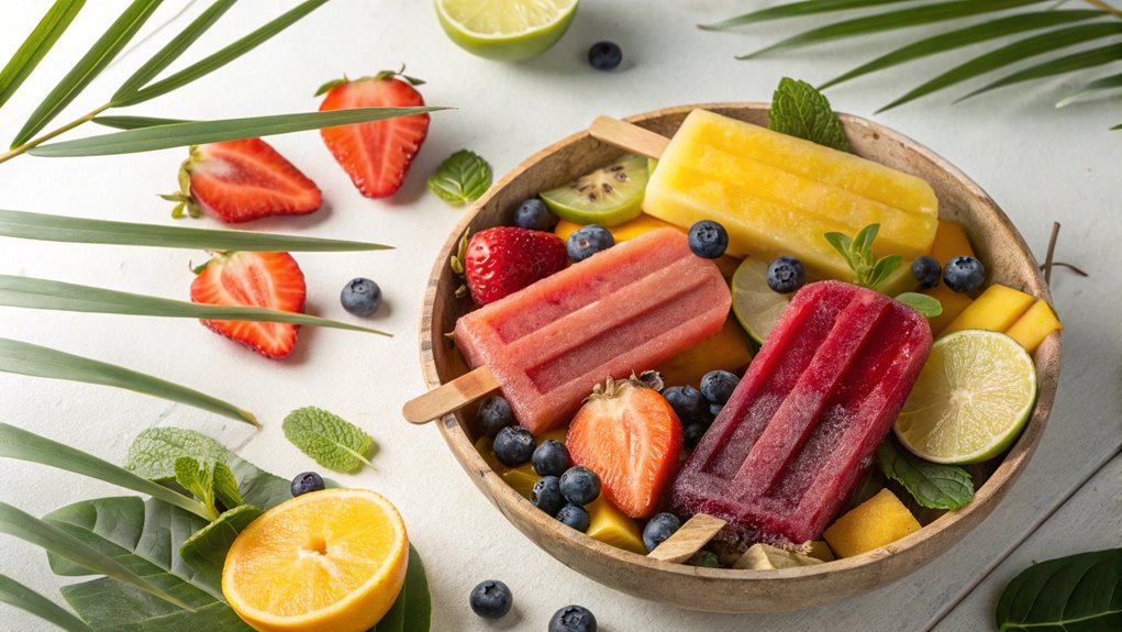 vegan fruit popsicle recipe