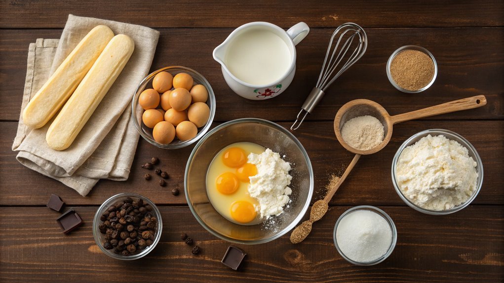 whip yolks with sugar