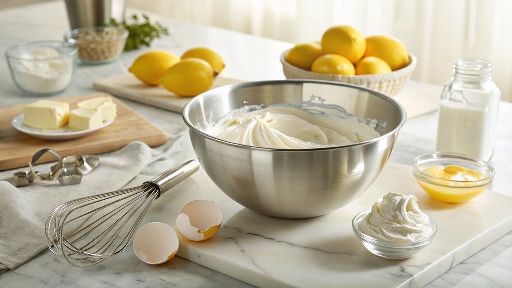 whisk egg whites stiffly